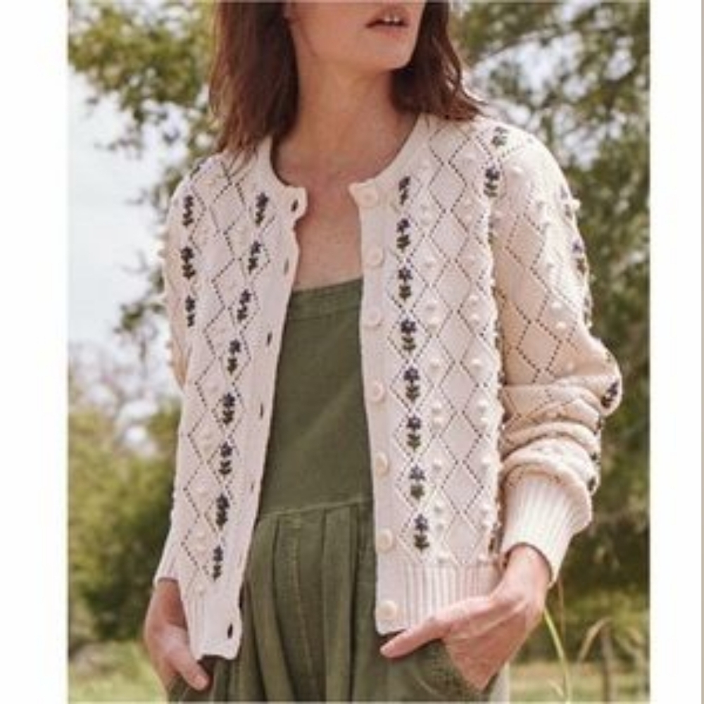 The Great Cornflower Cardigan 0 XS